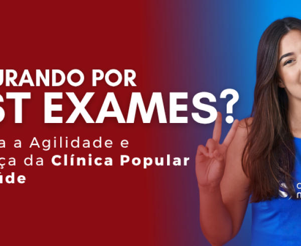 Paciente realizando fast exames de imagem na Clínica Popular Mais Saúde